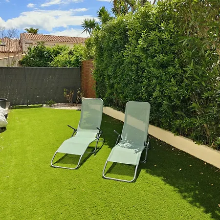 La Maison Aux Bougainvilliers Сasa de vacaciones Saleilles